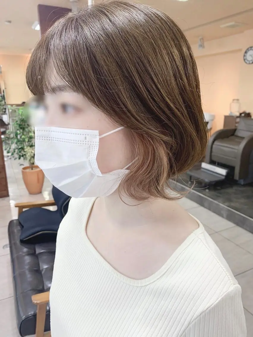 ショート カット ヘアカラー 🫧艶髪カラー🫧 森本くるみのヘアスタイル