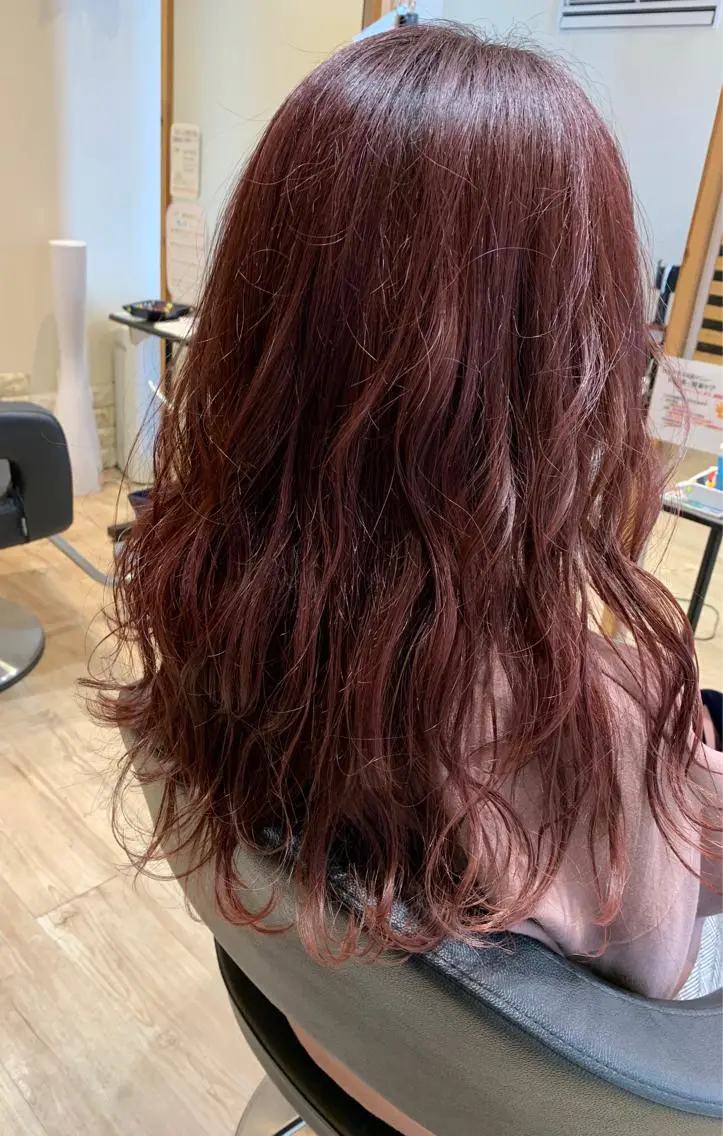 セミロング カラー ヘアカラー 大久保 隆蔵のヘアスタイル