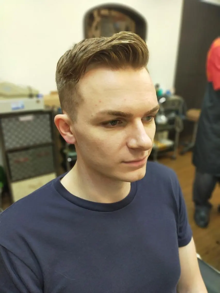 ショート メンズ 男を磨く Barber オオキのヘアスタイル