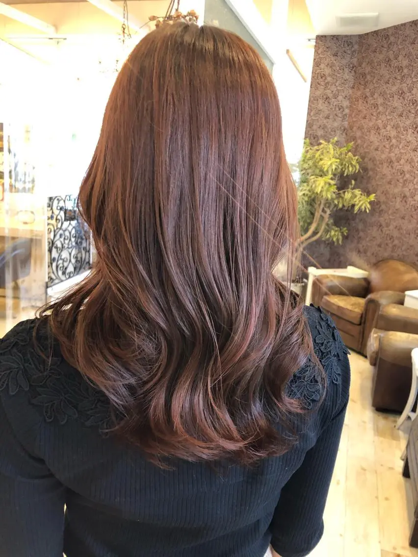 ロング カラー トリートメント 東恩納 誠のヘアスタイル