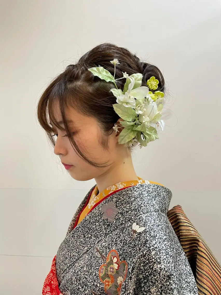 ミディアム ヘアアレンジ 成人式 東中野の巨匠 🙋オケンワ洋子🐥のその他イメージ