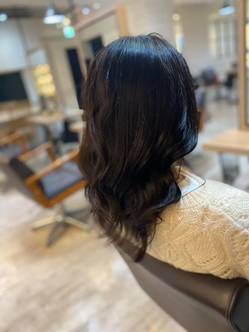 ロング カラー ヨシダ フミノリのヘアスタイル