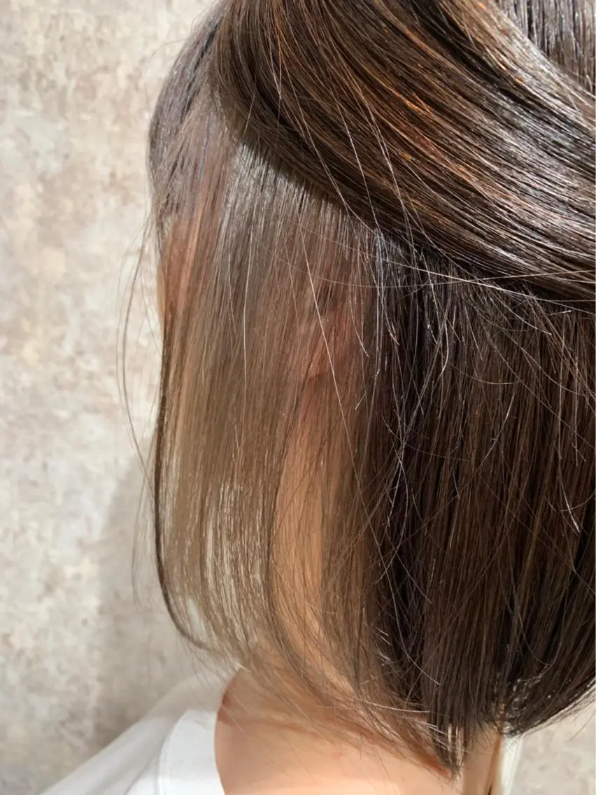 ミディアム カラー シルバー ホワイトシルバー 🫟Blanco🫟 Color&Careのヘアスタイル