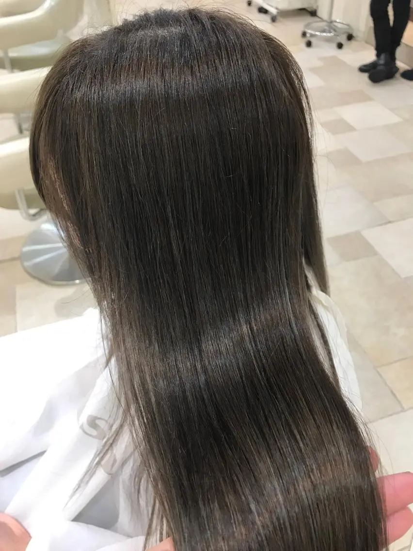 パーマ 東梅田エリアカラー ヘアセットNo. 1のヘアスタイル