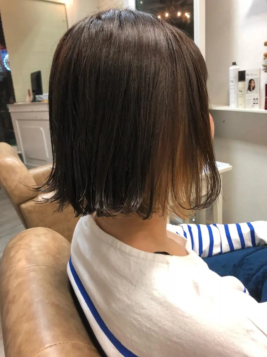 ショート カラー インナーカラー 三軒茶屋/髪質改善 やまなかのヘアスタイル