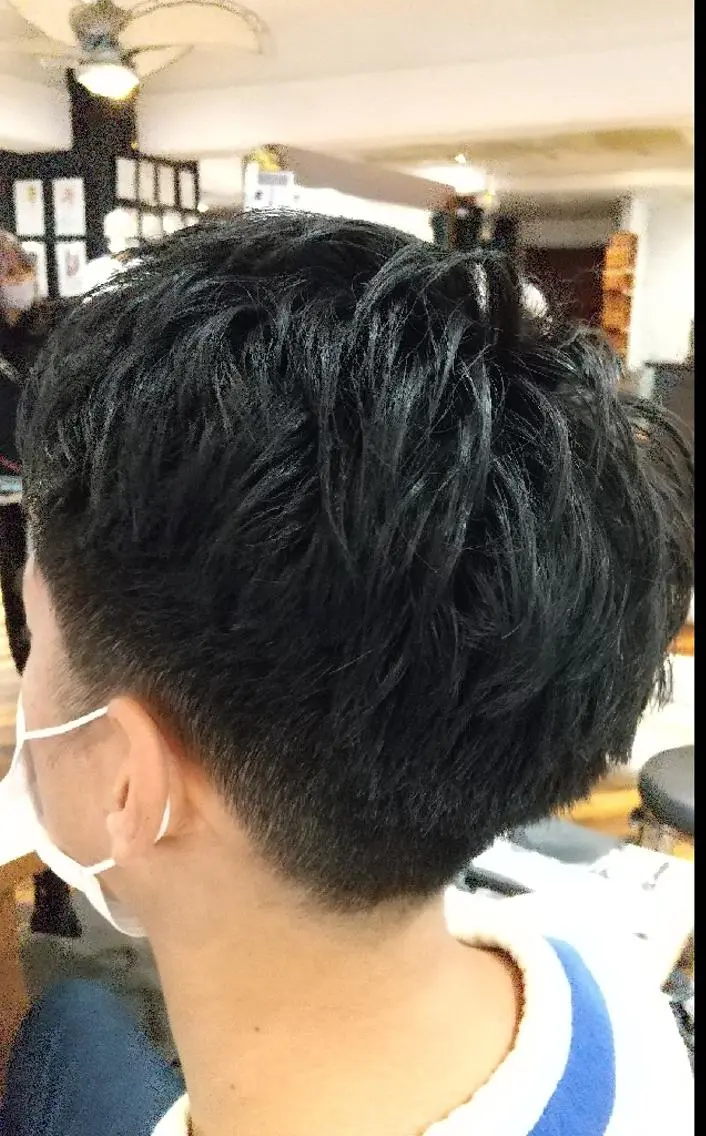カラー ショート メンズ ショートヘア ✂デザインカット🐟 高評価✂戸崎俊成✂のヘアスタイル