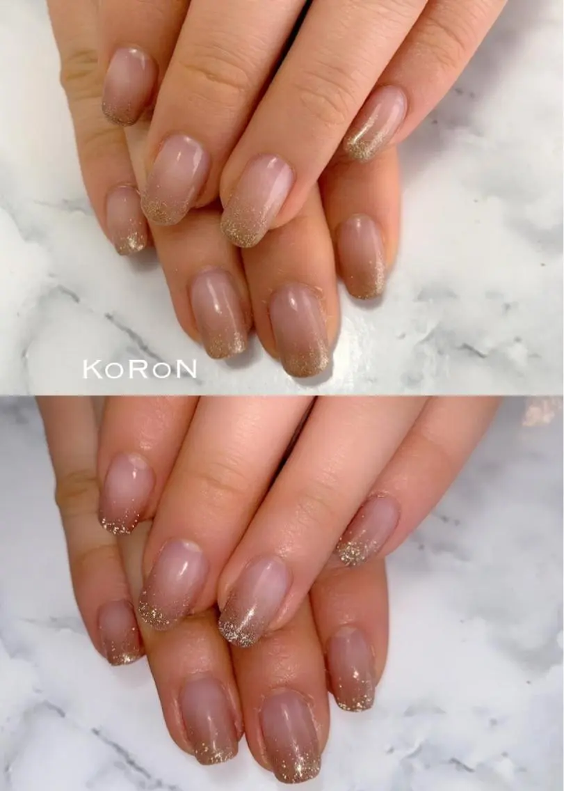 ネイル フラッシュネイル ハンドネイル 自宅サロン鎌倉 KORONのネイルデザイン