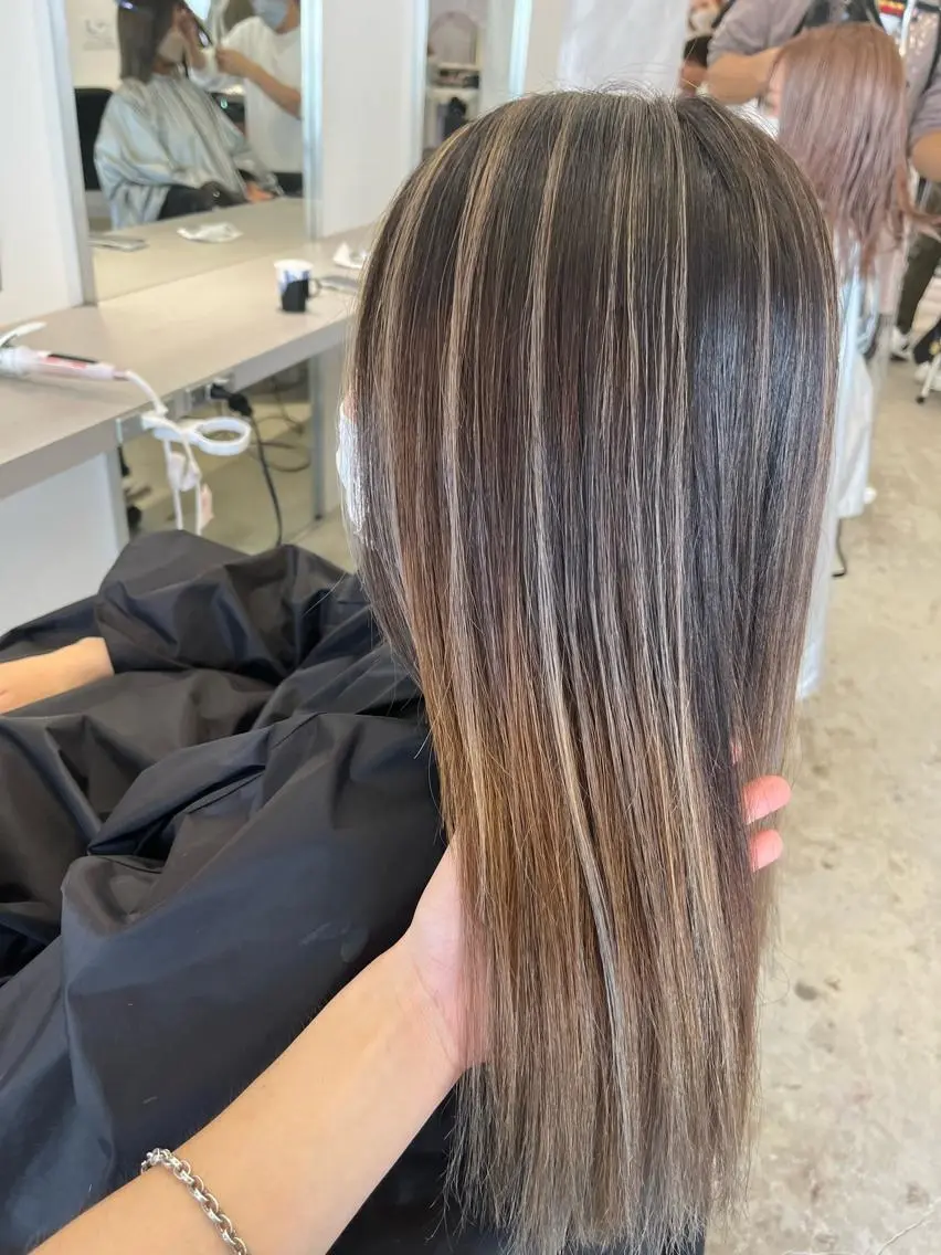 ロング ヘアカラー トリートメント 【代表】高山 一真のヘアスタイル