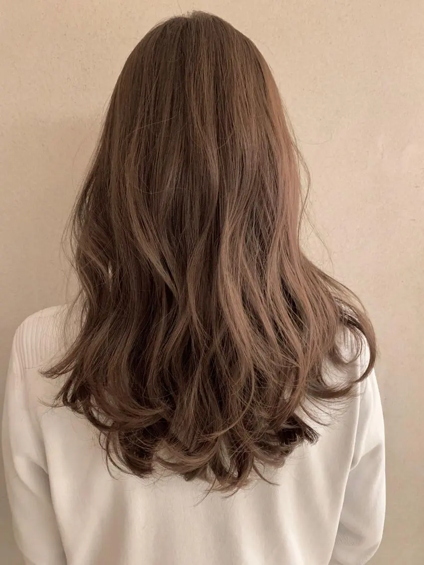 ロング カット パーマ トリートメント 石畑結華 Lond店長のヘアスタイル