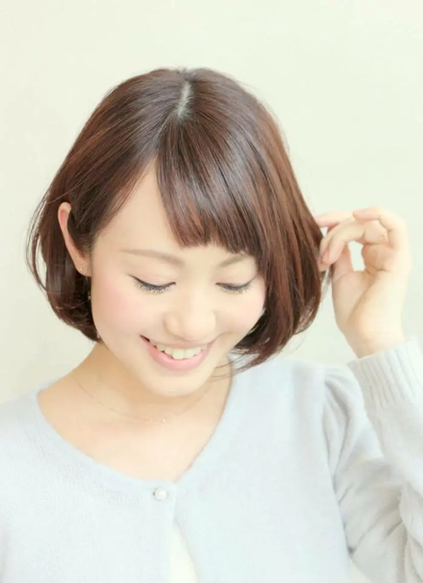 ショート カラー ボブ メンズ指名多数!! 田島史也のヘアスタイル