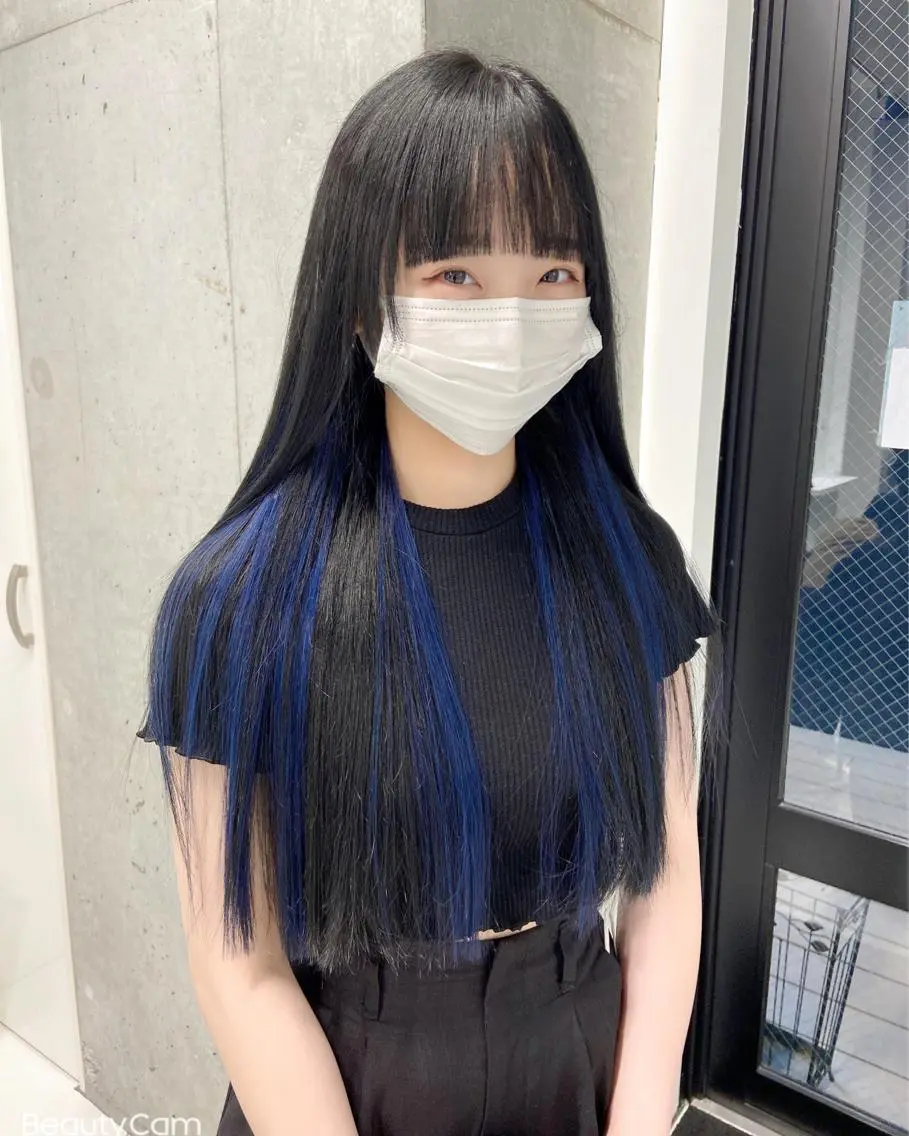 ロング カラー Amelie yunのヘアスタイル
