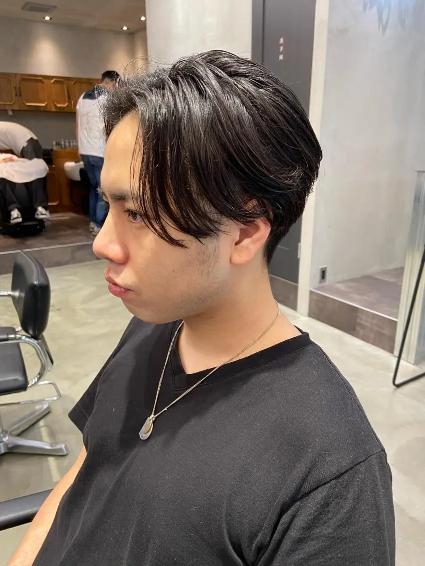 ショート パーマ メンズ メンズパーマ ニュアンスパーマ カット 💈圧倒的メンズ特化 DAITO💈のヘアスタイル