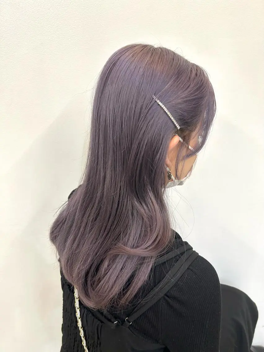 ロング カラー ヘアアレンジ ヘアカラー トリートメント ヘアセット 🎀暖色カラー🎀 ♡yurika♡のヘアスタイル