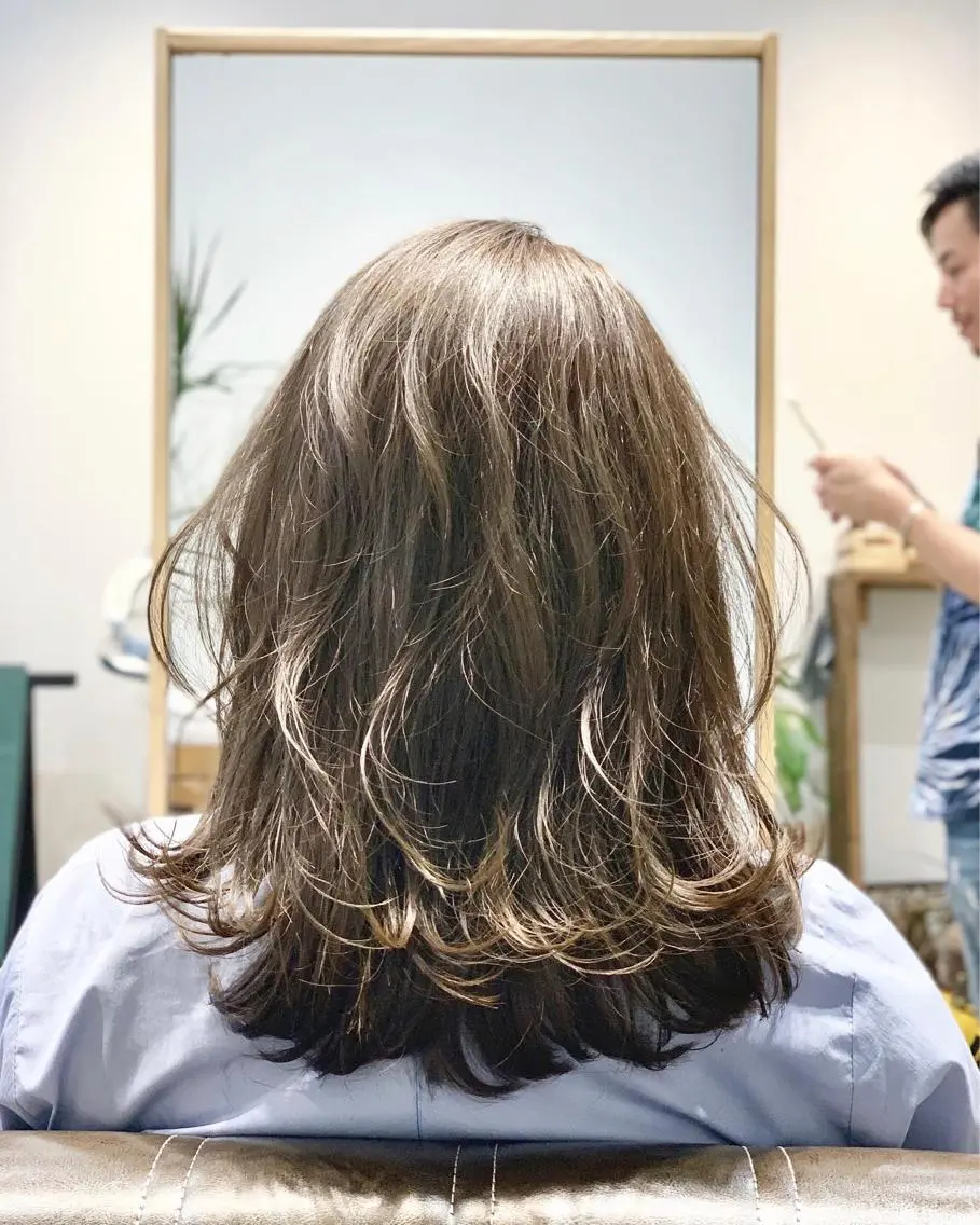 セミロング topstylist 満足度⭐️堀川星哉のヘアスタイル