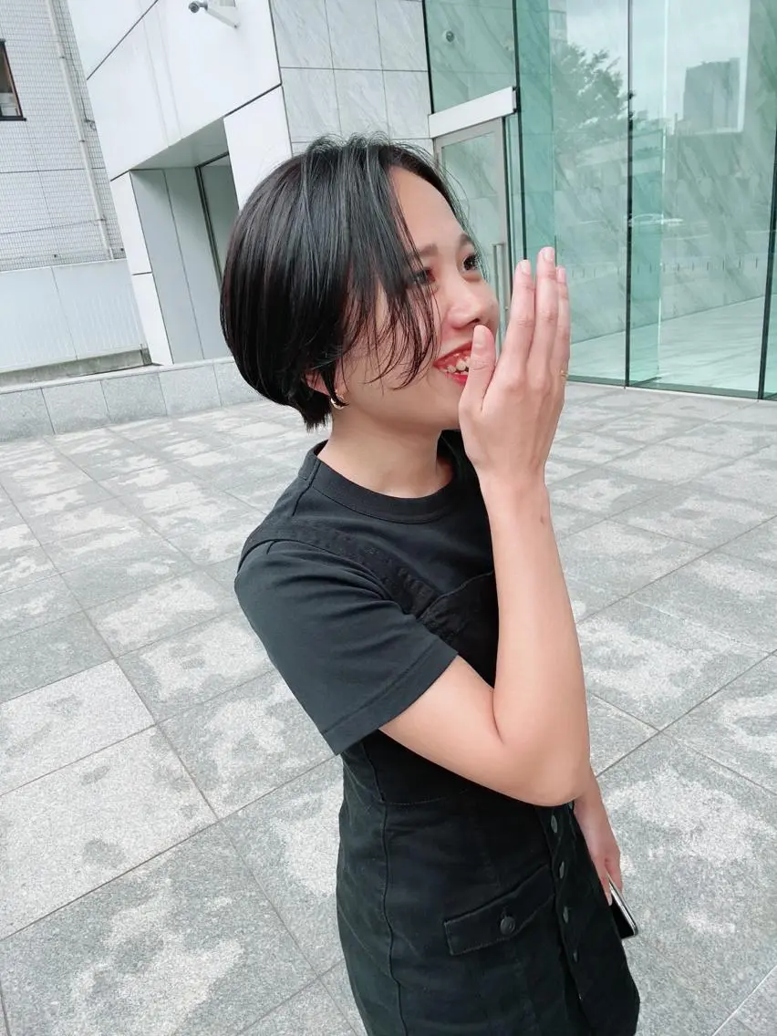 ショート カラー ヘアアレンジ 【代表】 たき〜のヘアスタイル