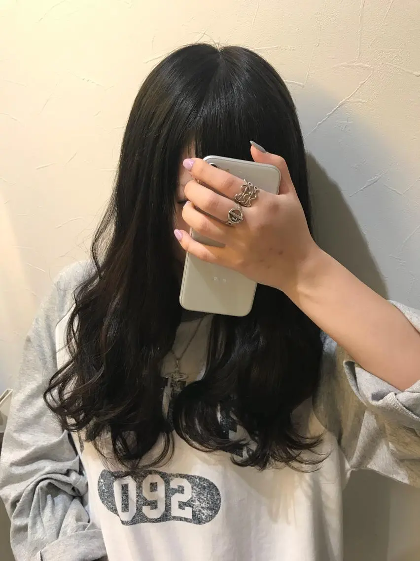ロング シールエクステ エクステ ロング ❤️MASAKO❤️ 🌸🩷エクステ🩷のヘアスタイル