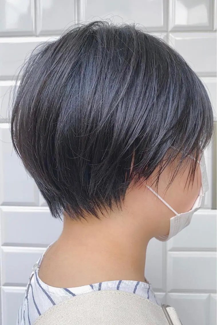 ショート ショートヘア 横川 みづきのヘアスタイル