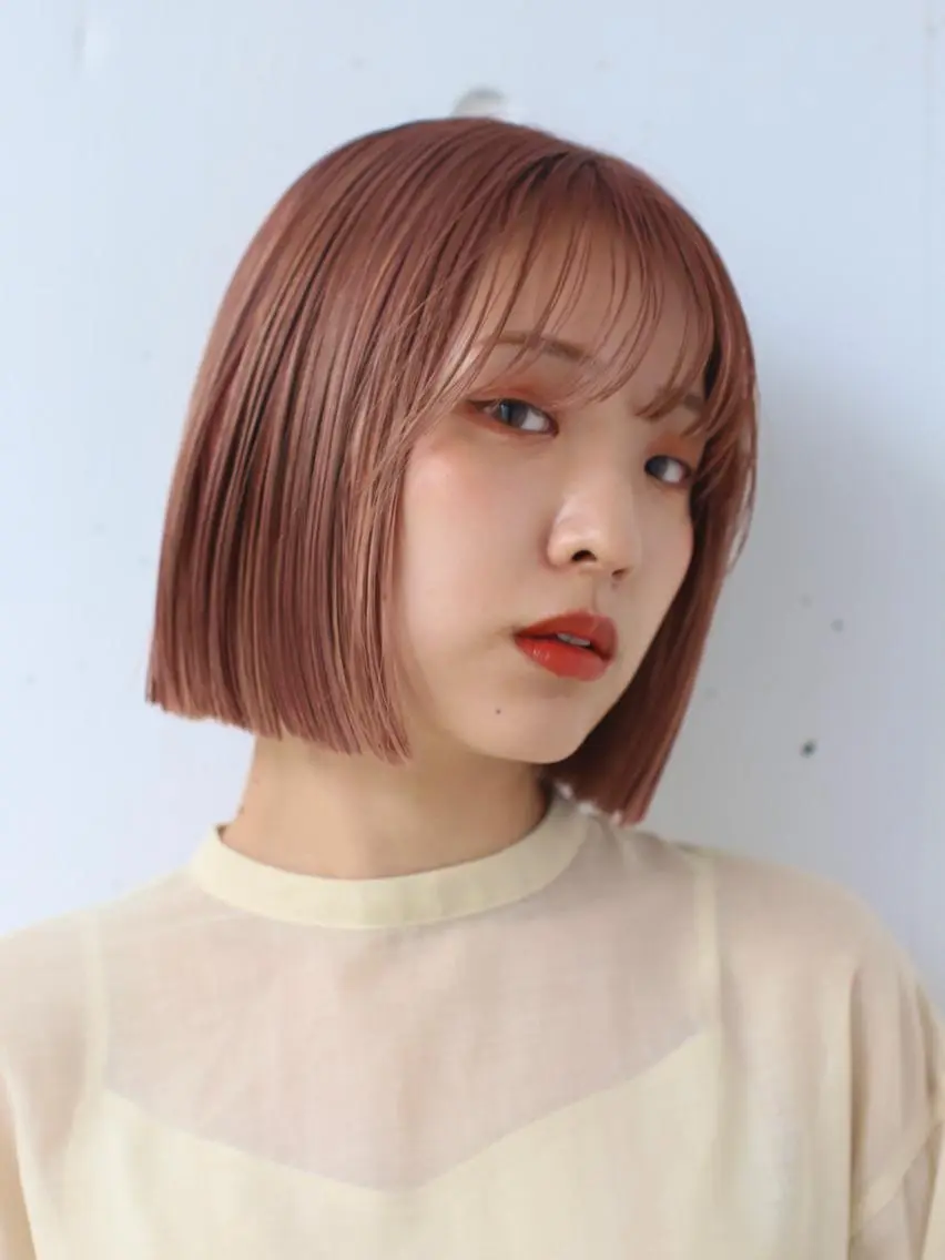 ショート ボブ 阪口 依美奈のヘアスタイル