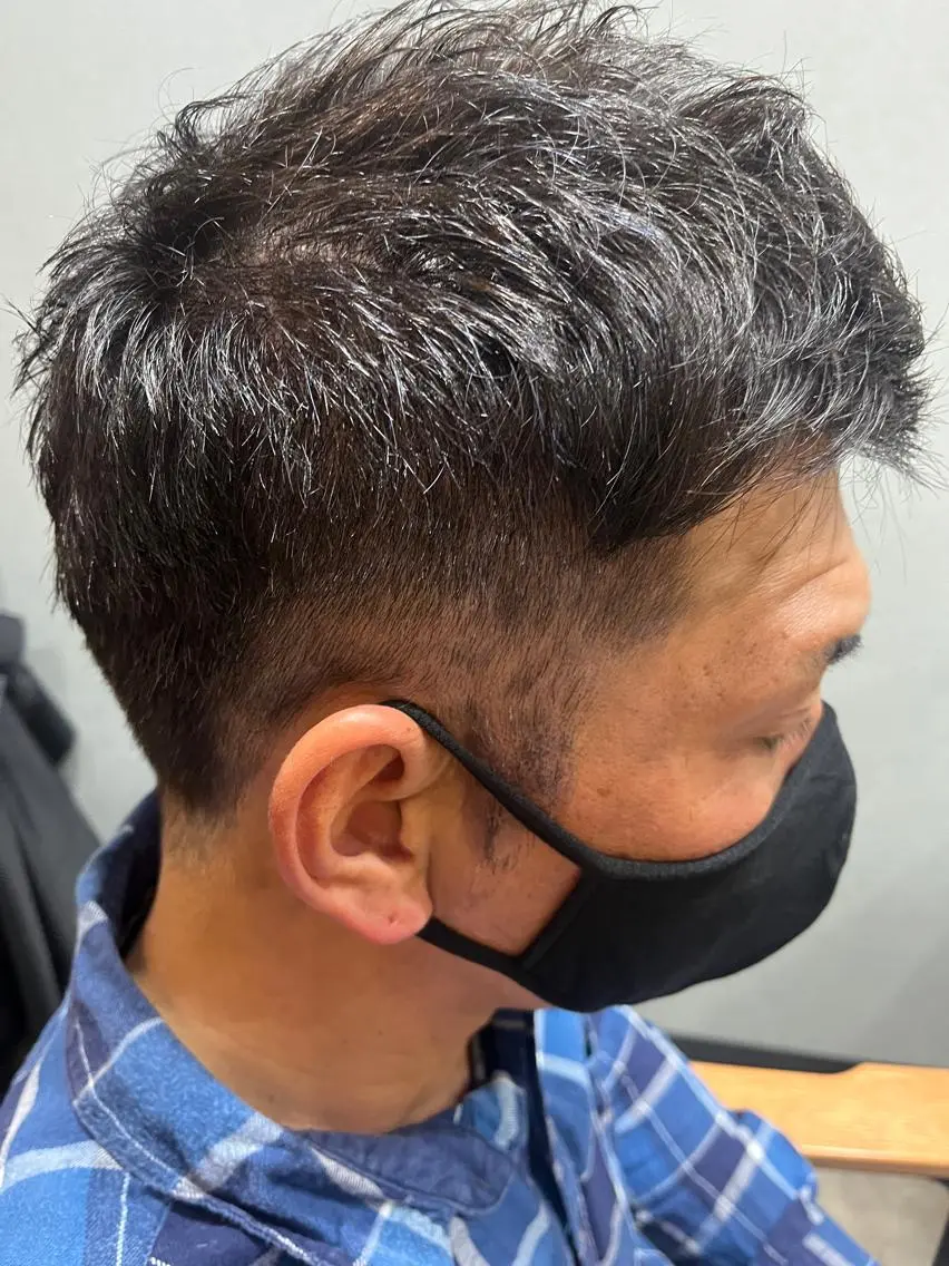 ショート カラー パーマ ヘアアレンジ メンズ キッズ ネイル マツエク・マツパ アイブロウ メンズブリーチ メンズハイライト メンズインナーカラー メンズ韓国風 ブリーチ 久木原 ゆりのヘアスタイル