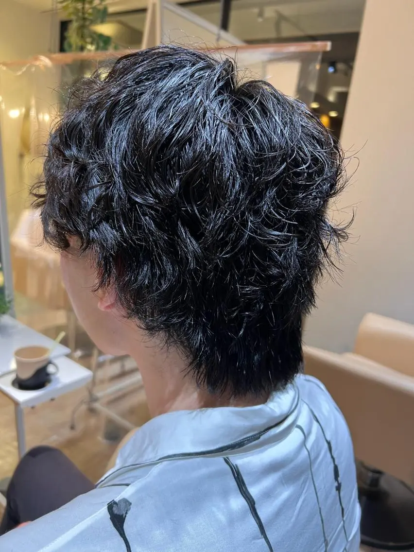 ロング パーマ メンズ アルシュ エモーションのヘアスタイル