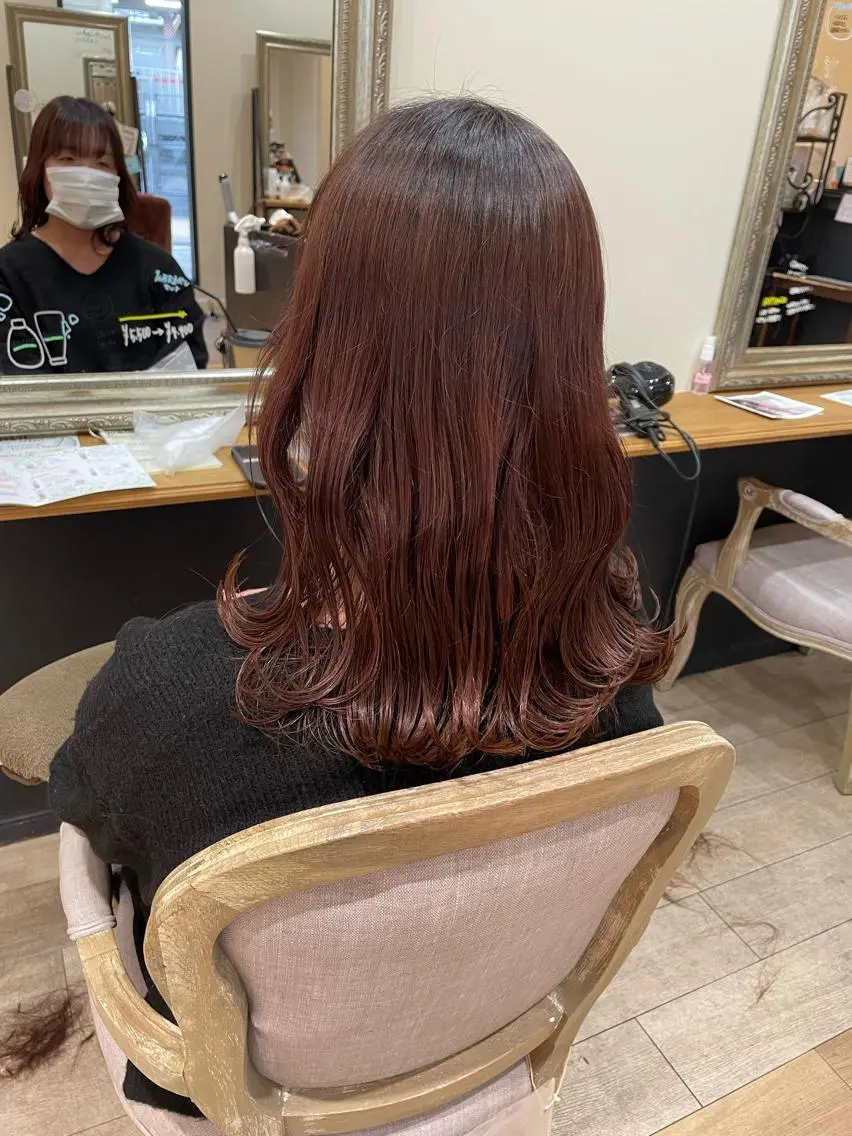 セミロング 亀川蓮 Agu hairのヘアスタイル