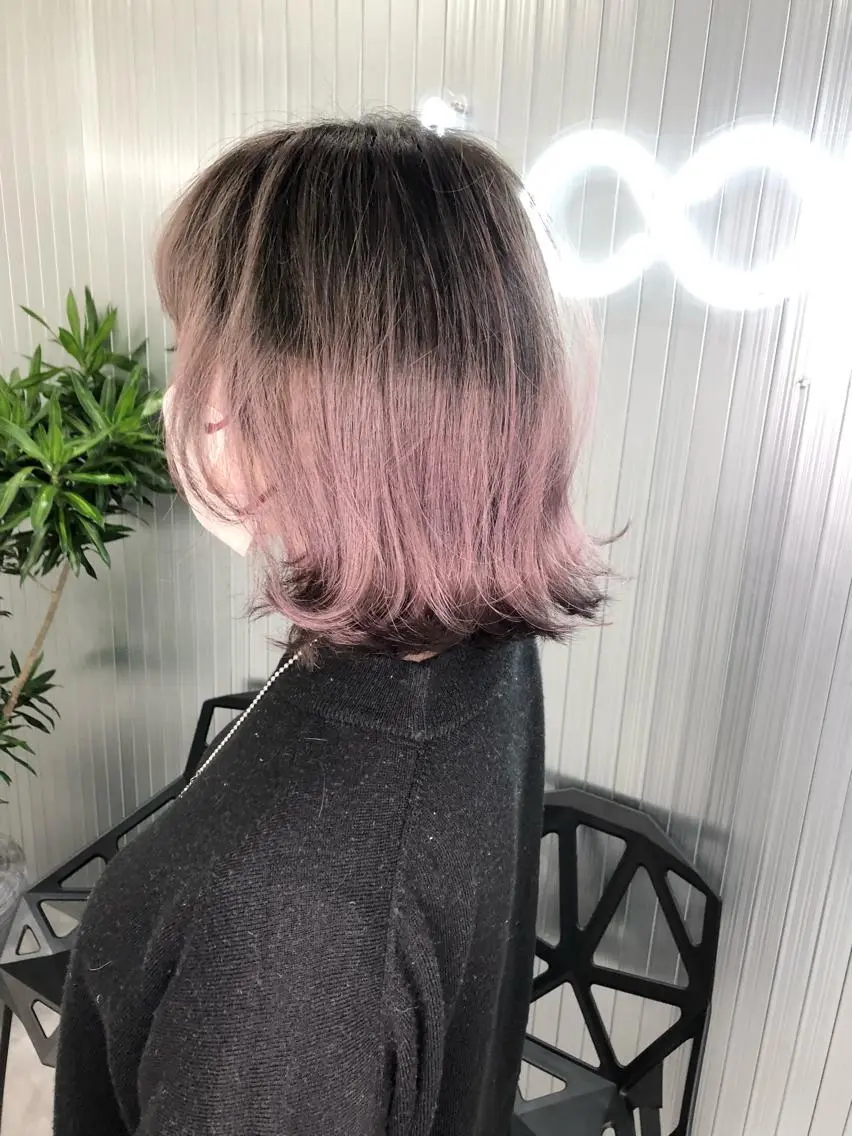 ショート カラー ヘアカラー LOOP hairのヘアスタイル