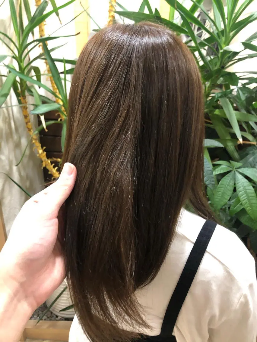 ミディアム カラー ヘアカラー トリートメント 仕上がり満足度 No.1池田篤史のヘアスタイル