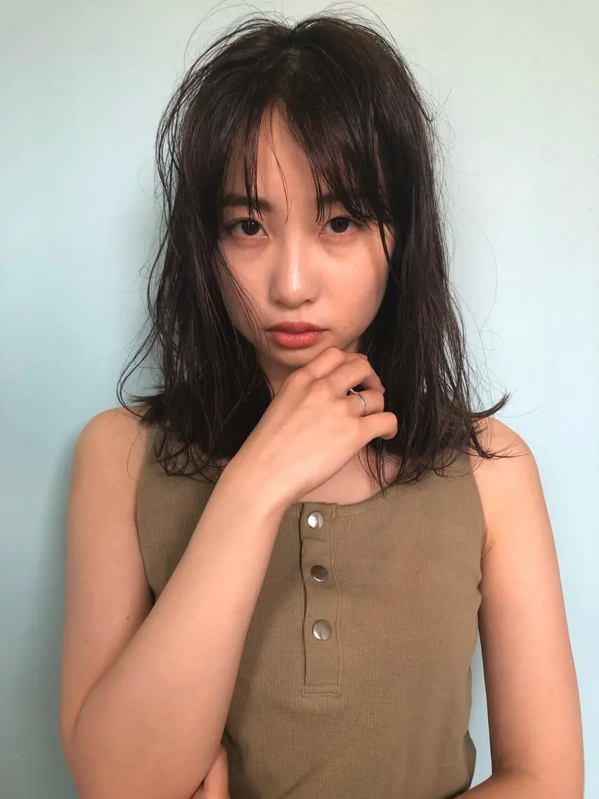 ミディアム カット ヘアカラー トリートメント “ミニモ最高評価獲得 “代表"Kohei"のヘアスタイル