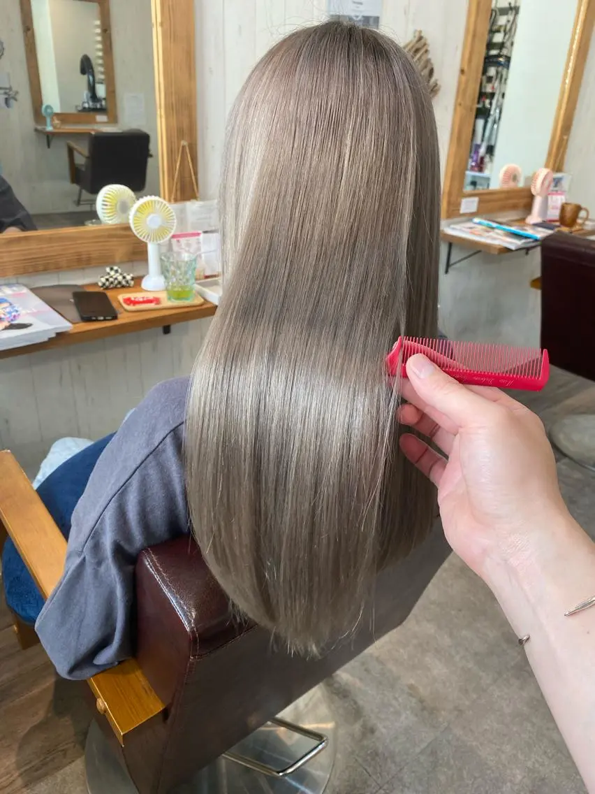 ロング くせ毛 [店長]加地 峻のヘアスタイル
