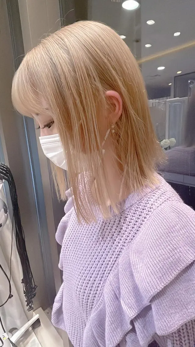 ミディアム ♡大人カワイイ hair♡徳井はやとのヘアスタイル