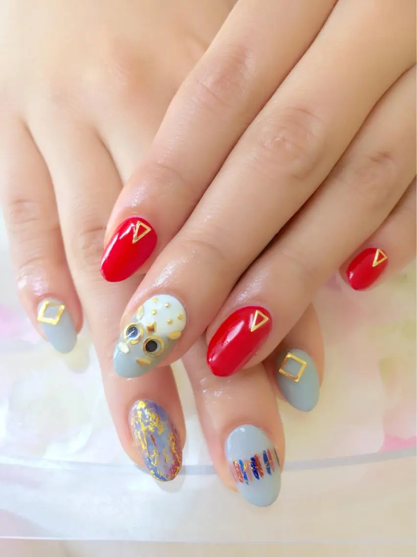 ネイル ニュアンスネイル ワンカラーネイル clover nailのネイルデザイン