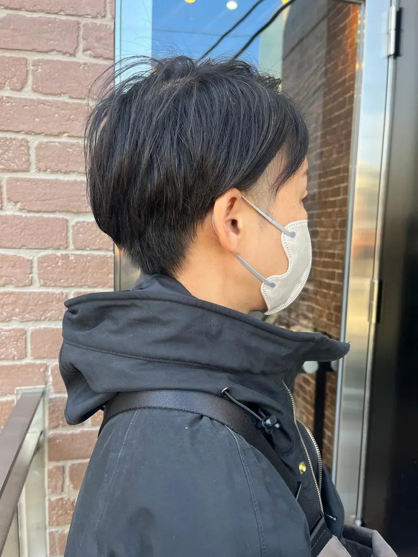 ショート カラー パーマ ヘアアレンジ メンズ キッズ ネイル マツエク・マツパ アイブロウ メンズブリーチ メンズハイライト メンズインナーカラー メンズ韓国風 ブリーチ 久木原 ゆりのヘアスタイル