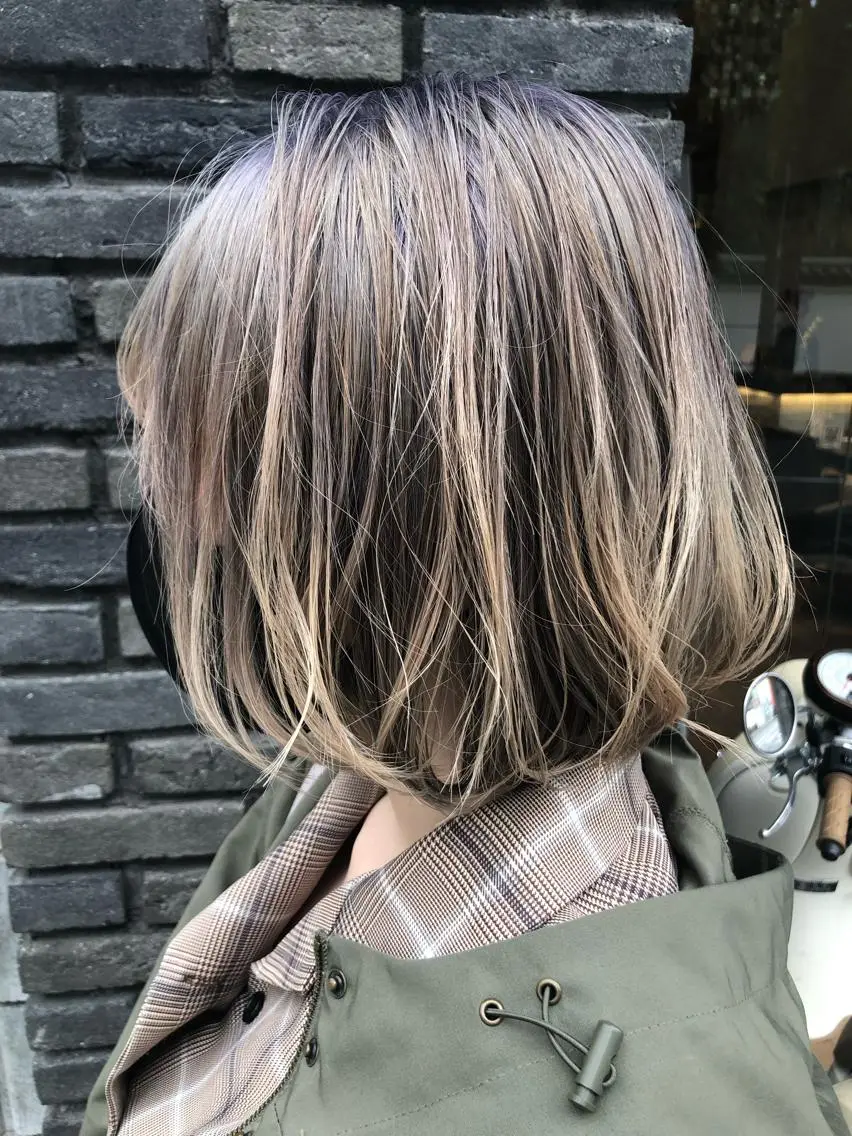 ショート カラー グラデーションカラー 佐伯 凌太郎のヘアスタイル