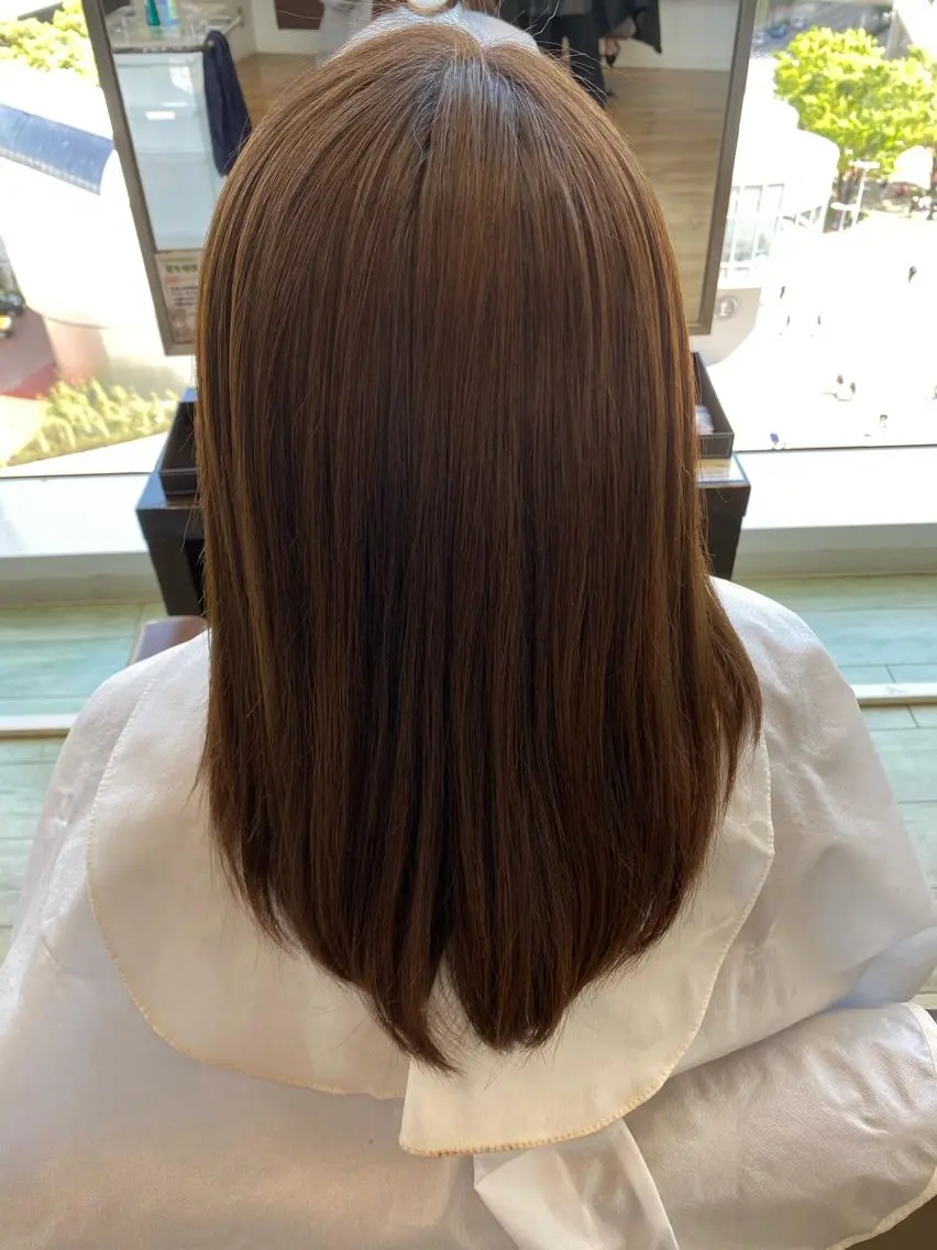 ロング カラー 小宮 真理奈のヘアスタイル