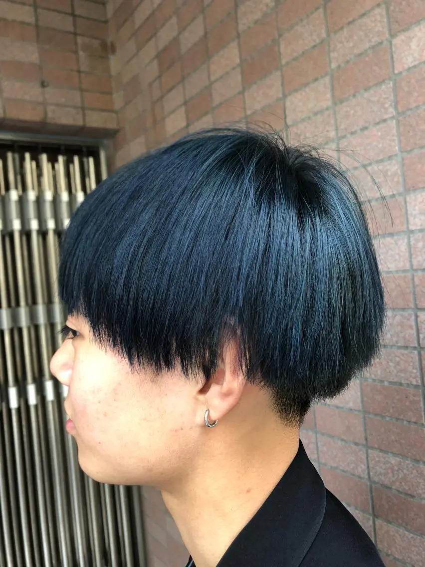 ショート ヘアカラー トリートメント 縮毛矯正の達人 ☆　松本のヘアスタイル