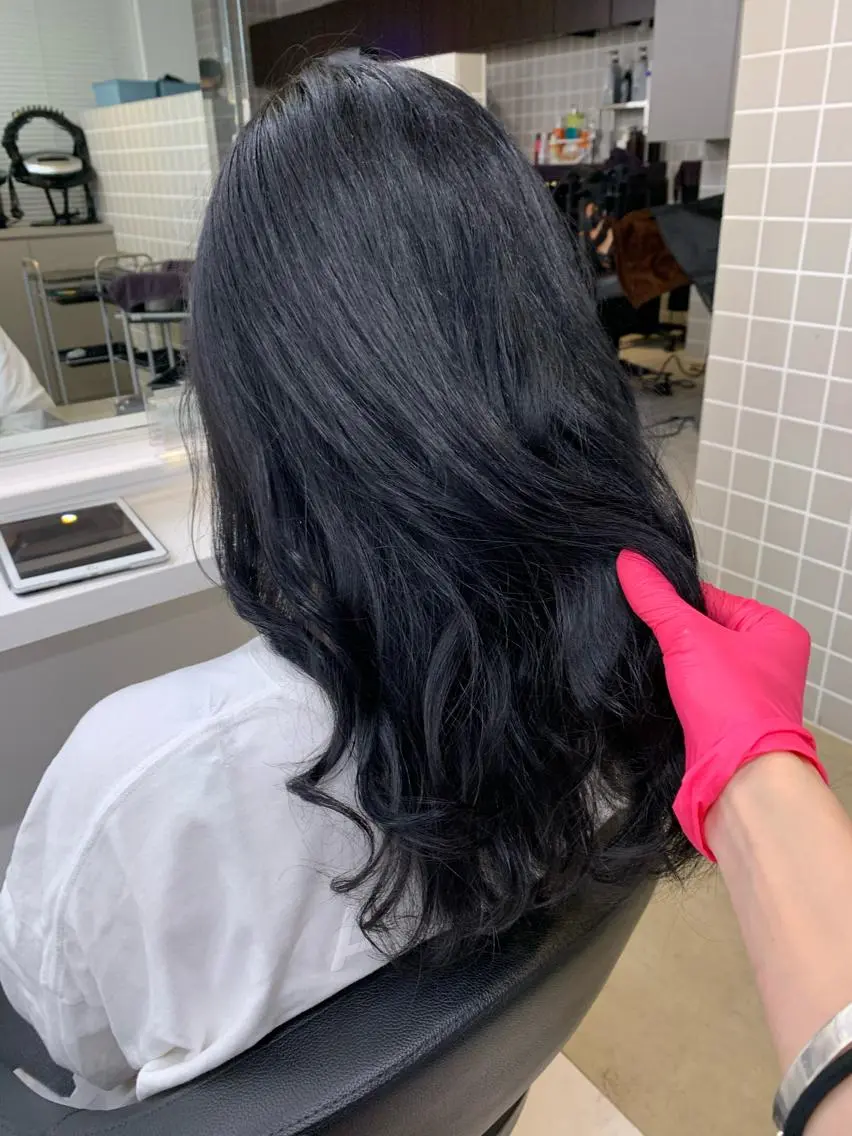 ロング カット ヘアカラー トリートメント 【美容室が苦手な方 専問美容室】MIHOのヘアスタイル