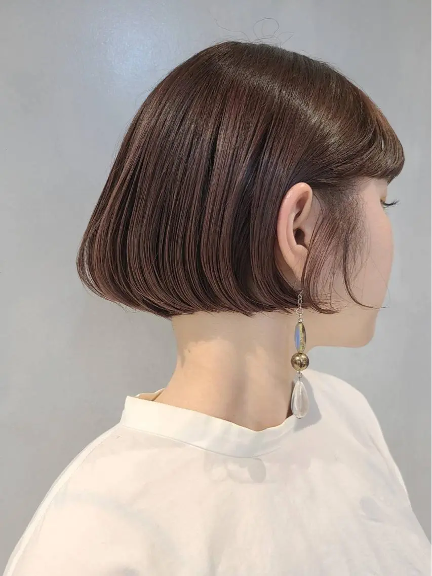 ショート ボブ ショート・ボブ✂️ 紅葉のヘアスタイル