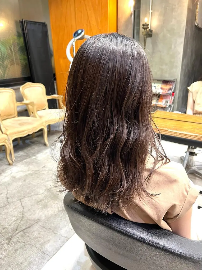 セミロング カラー 髪質改善/縮毛矯正 /DAIKIのヘアスタイル