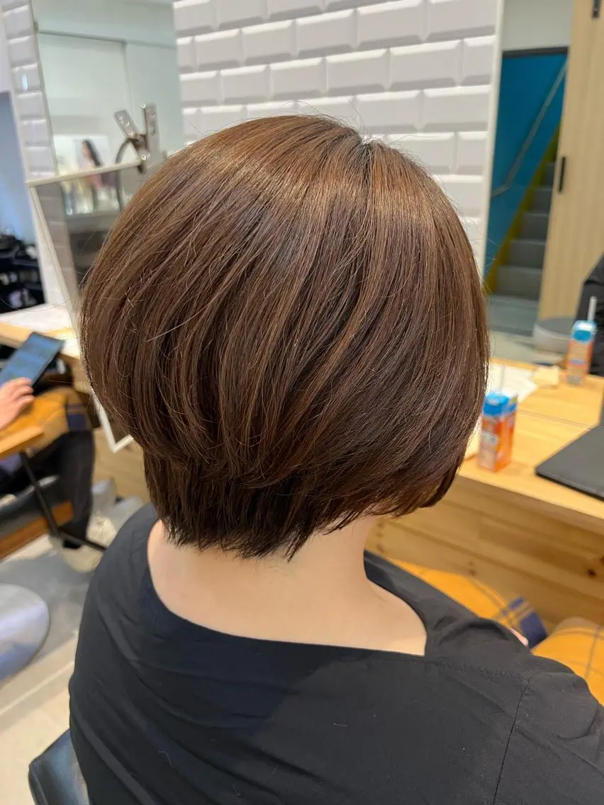ショート ショートヘア カット MATSU 🌟韓国🇰🇷のヘアスタイル