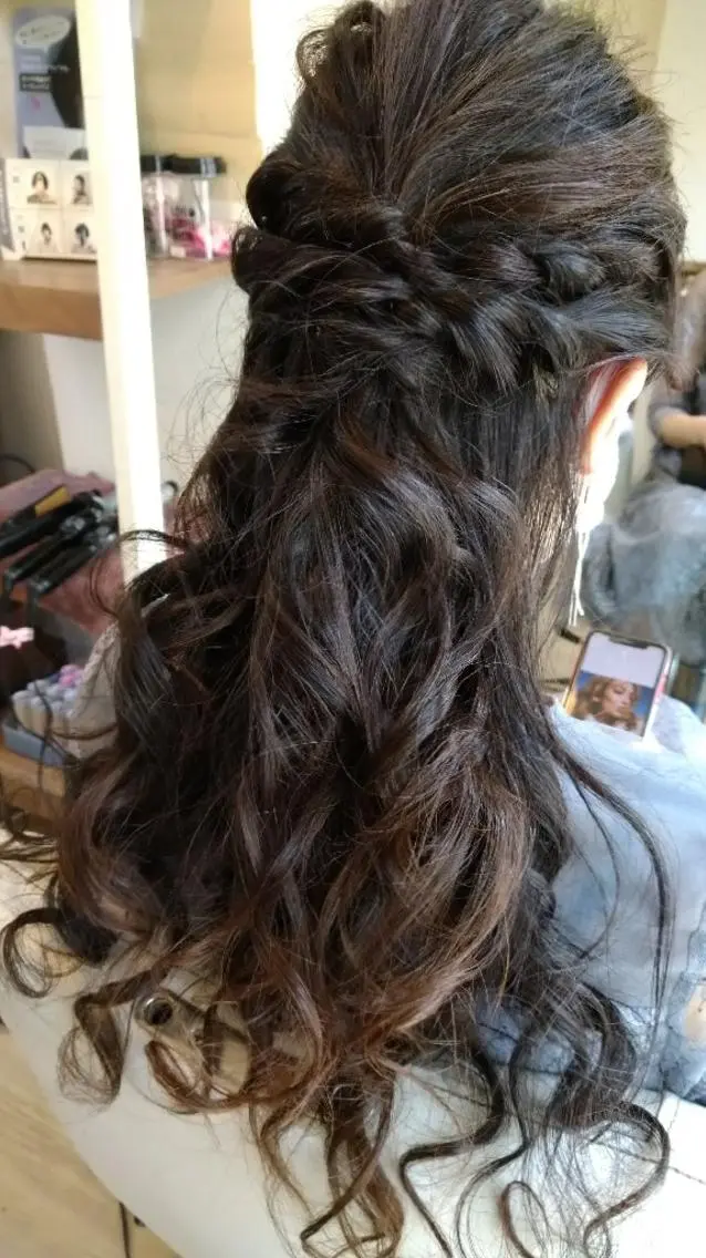 ロング ヘアアレンジ ハーフアップ 山本 ひろ美のその他イメージ