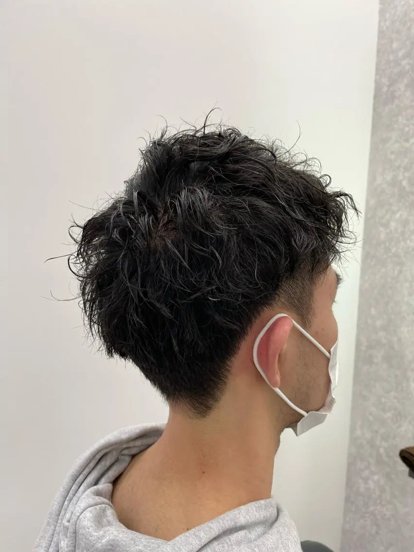 パーマ カット パーマ ヘッドスパ 佐々木 達也のヘアスタイル
