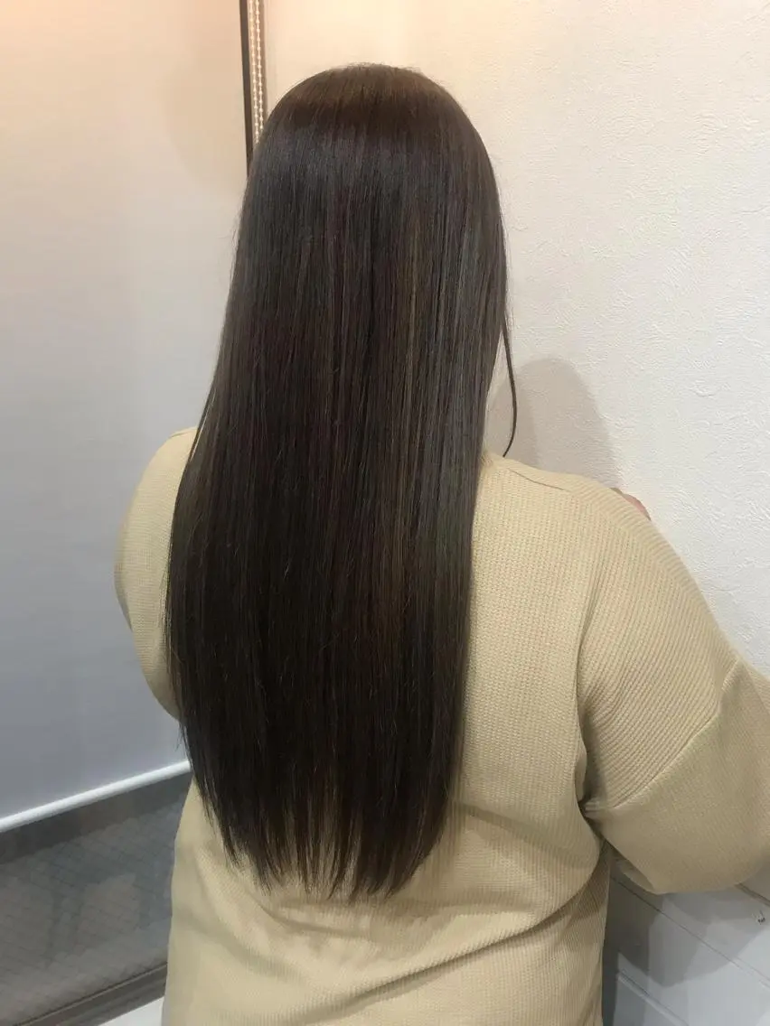 ロング カラー ヘアカラー 柴田 祐輔のヘアスタイル