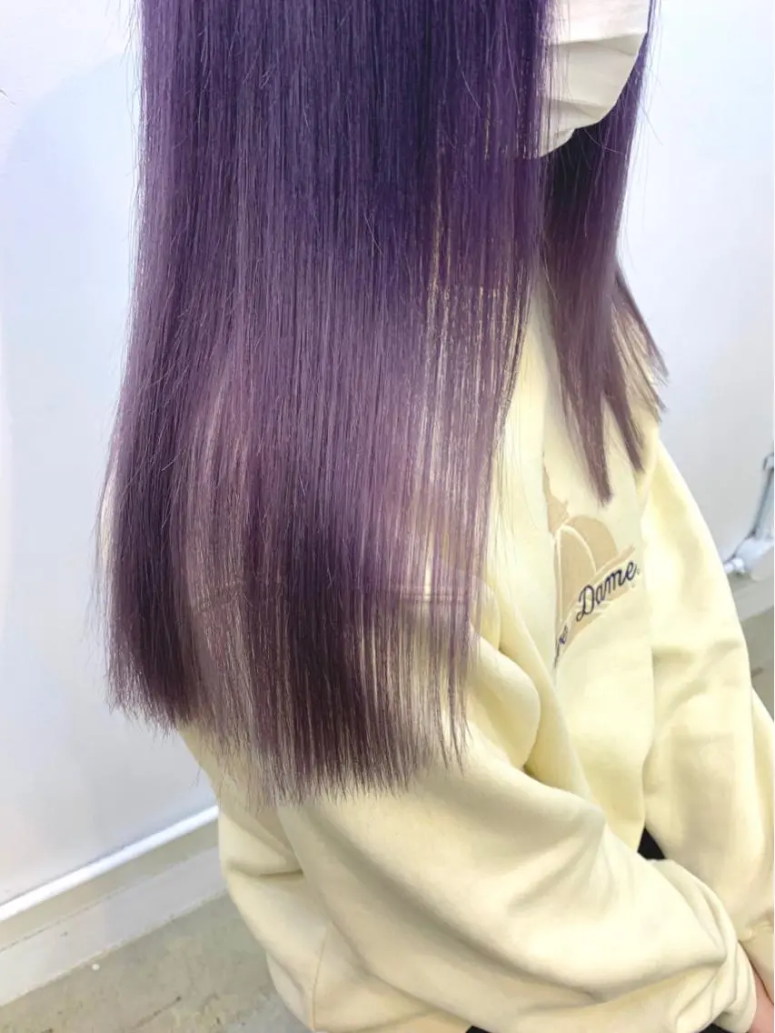 ロング カラー ヘアアレンジ ヘアカラー トリートメント 🎀暖色カラー🎀 ♡yurika♡のヘアスタイル