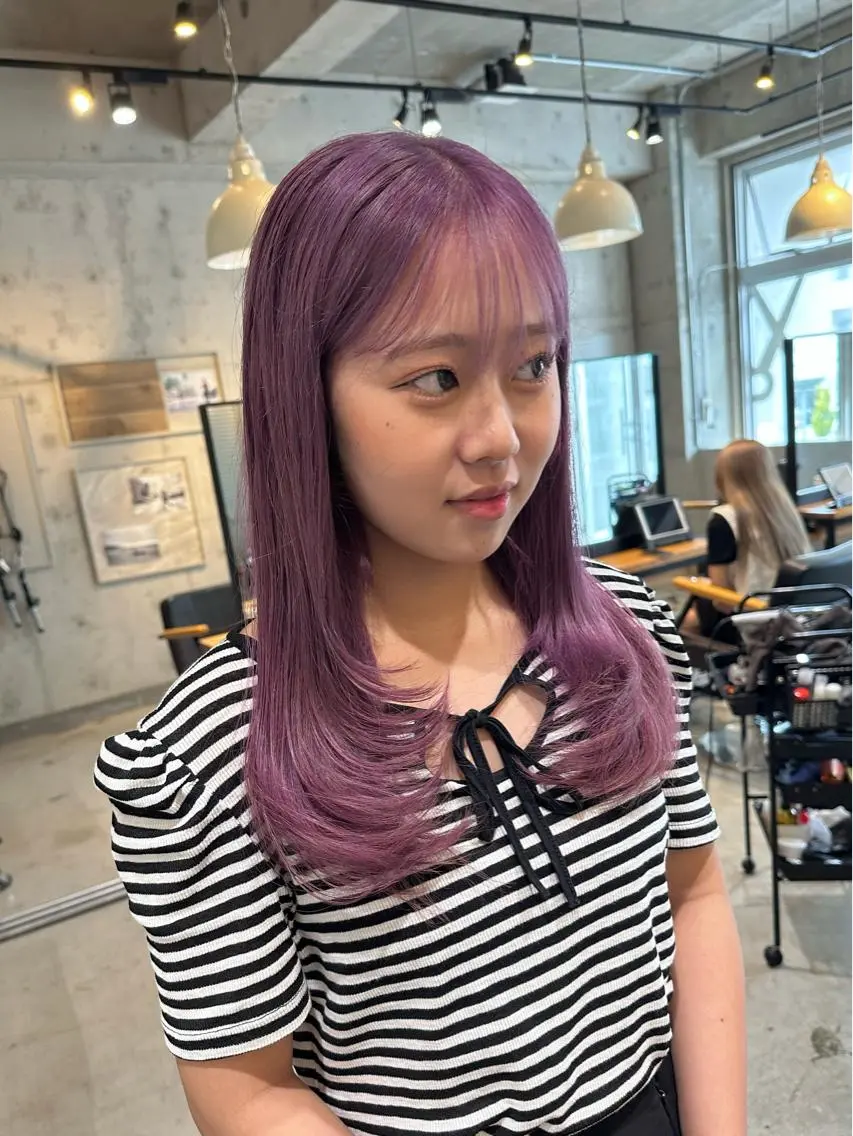 カラー ✂︎ 艶カラー /透明感カラーのヘアスタイル