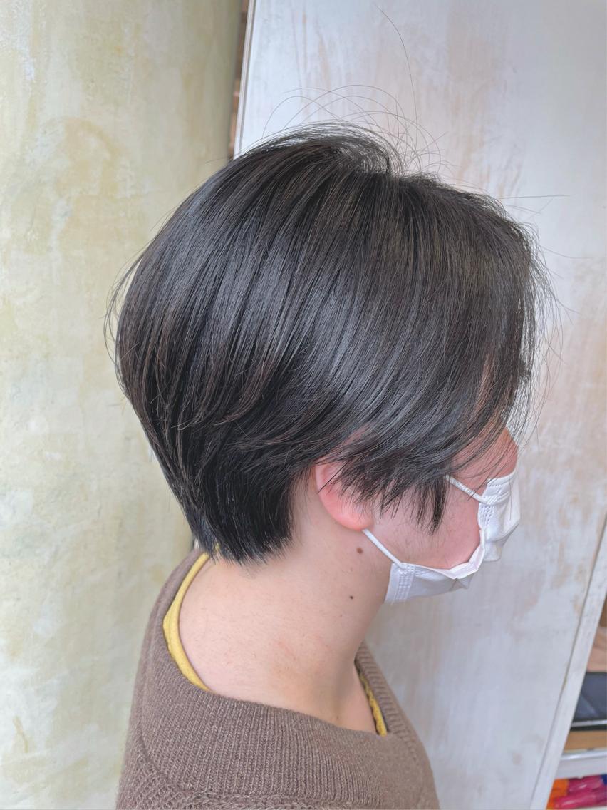 ショート ショートヘア カット トリートメント 🐤 ゆい🐓のヘアスタイル