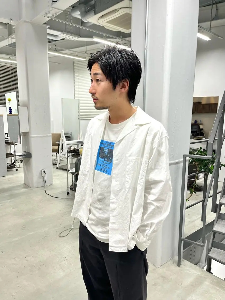 メンズ 刈り上げ 山口 モエのヘアスタイル