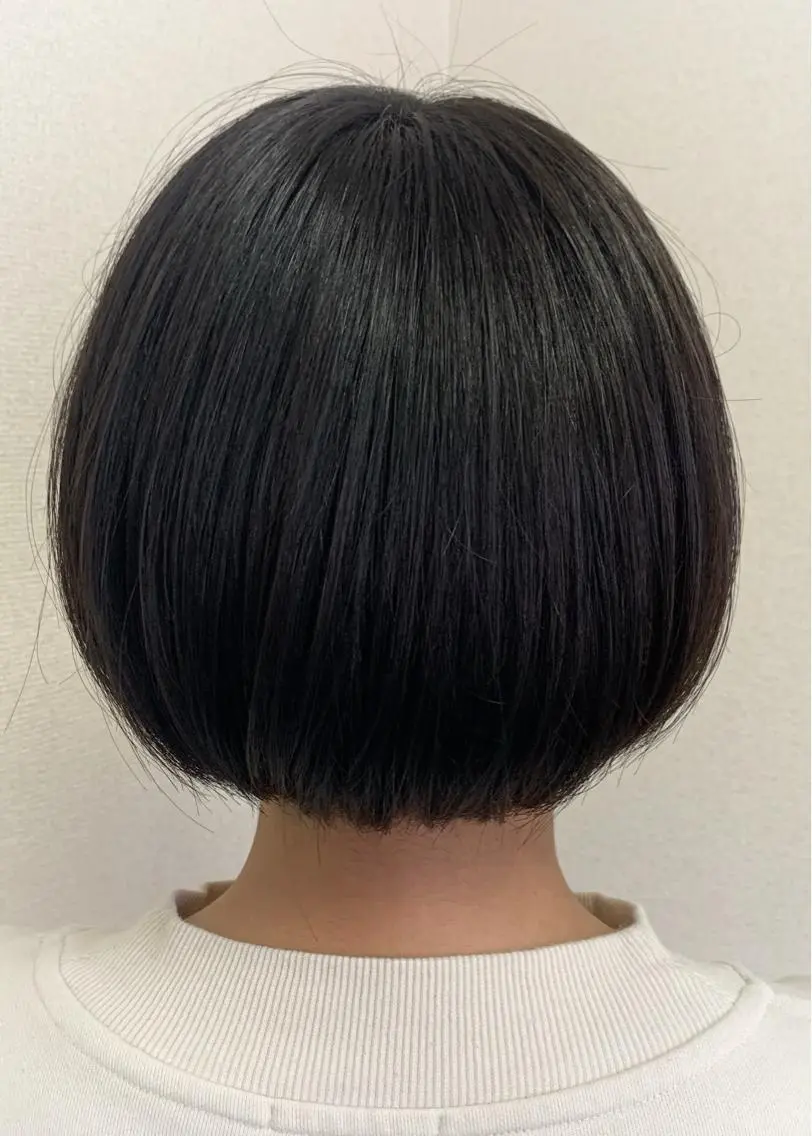 ミディアム ボブ 髪質改善お任せ ください♪ひとみのヘアスタイル