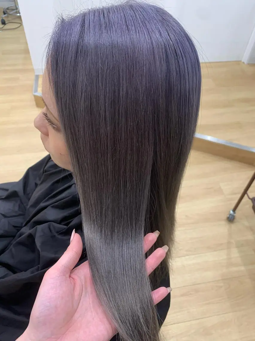 ロング ハイトーン✨艶髪💘 💘 AYANO💘のヘアスタイル