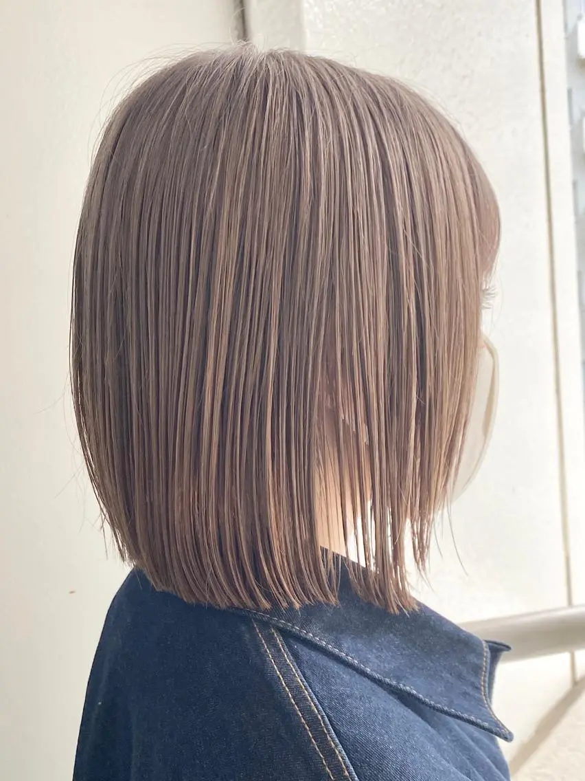 ミディアム カラー 無料カットモデル募集 🌱ひょうがのヘアスタイル