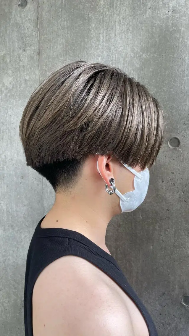 メンズ もりたみかこ 美容師お休み中のヘアスタイル